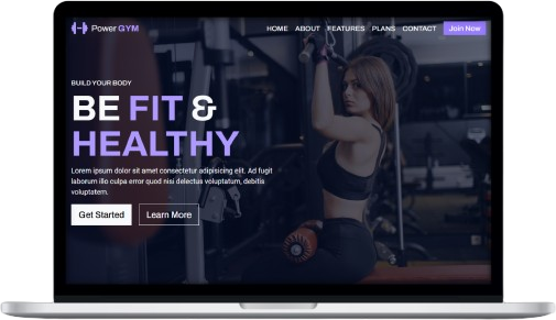 Fitness website